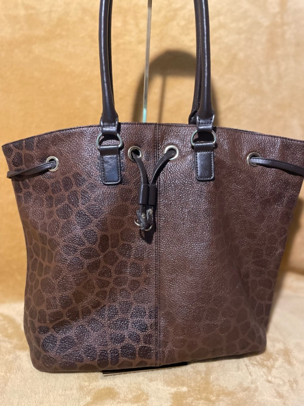 Talbots Animal Print Shoulder Bag (faded)